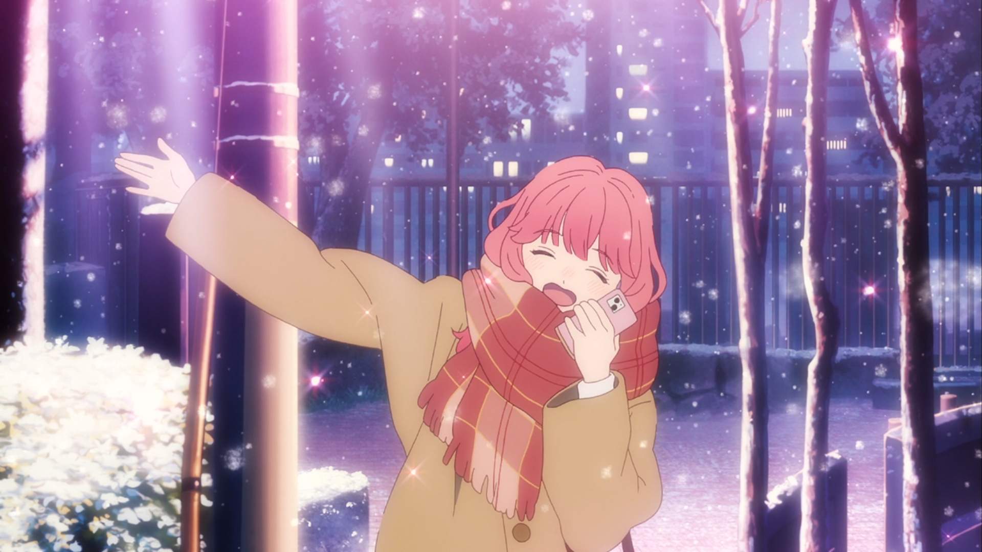 Yuki waving A Sign Of Affection
